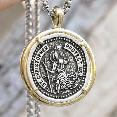 St. Christopher Men's Necklace.