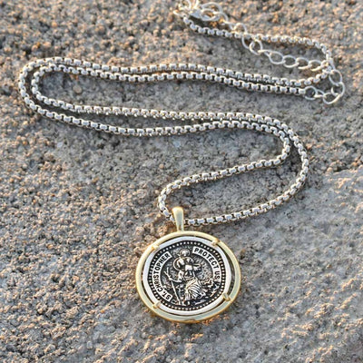 St. Christopher Men's Necklace.
