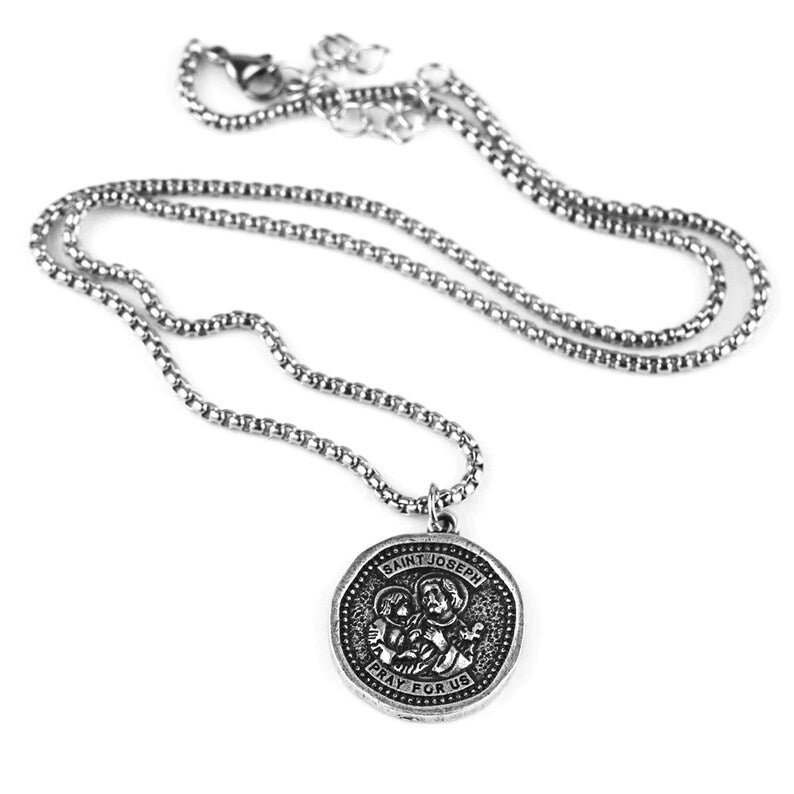 St. Joseph Men's Necklace.