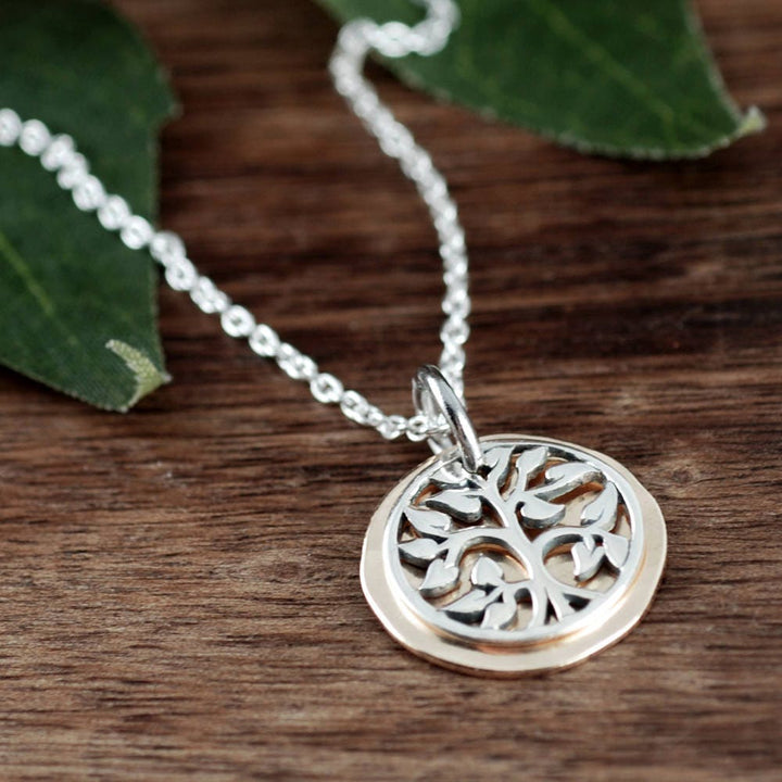 Sterling Silver Tree of Life Necklace.
