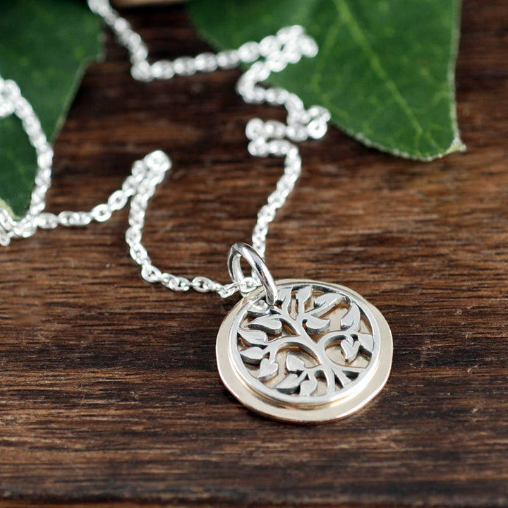 Sterling Silver Tree of Life Necklace.