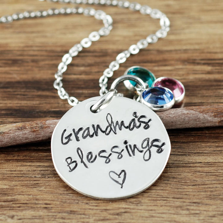 Grandma Birthstone Jewelry - Grandma's Blessings.