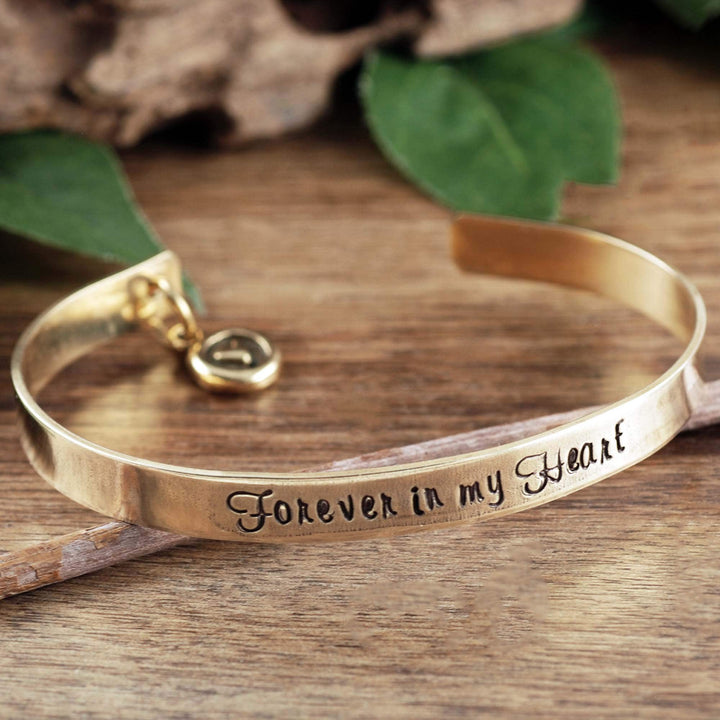 Forever in my Heart Cuff Bracelet.