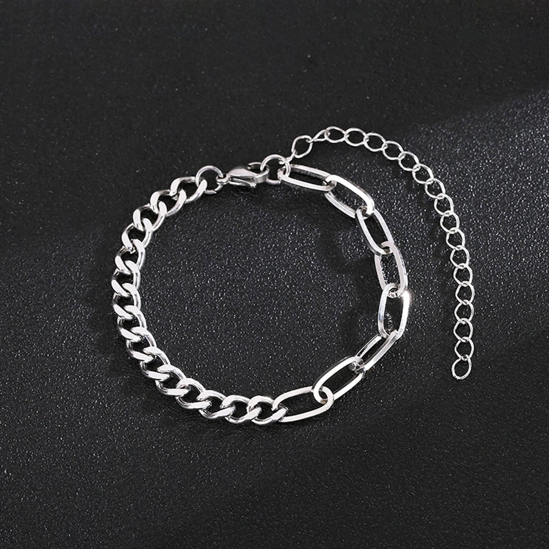 Stainless Steel Chain Link Bracelet.